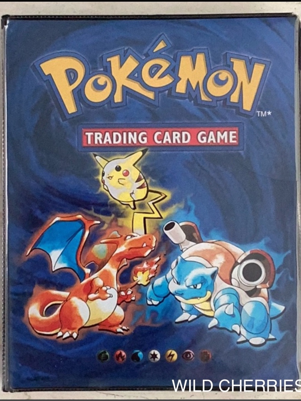 1999 Pokemon 1st Edition Cards Binder Album Base Set Jungle Collection Lot